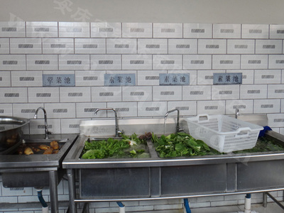 酒店洗菜间